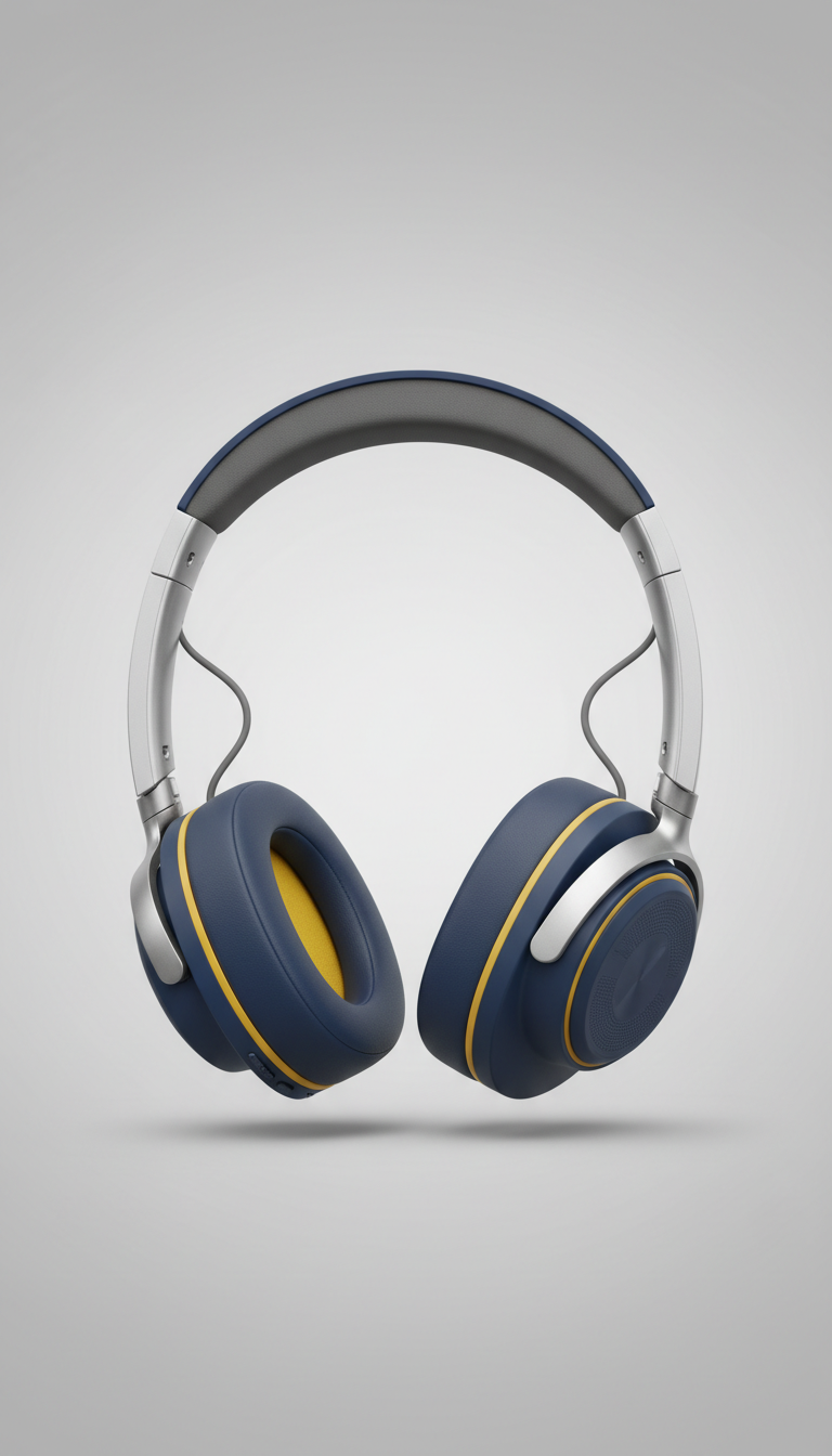 Wireless Headphones With Noise Control